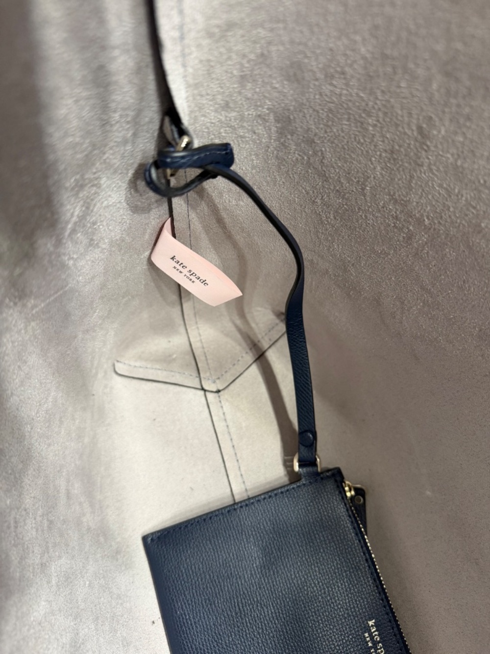 Kate Spade Midnight Blue Tote (w/zipper pouch) - Picture 6 of 11